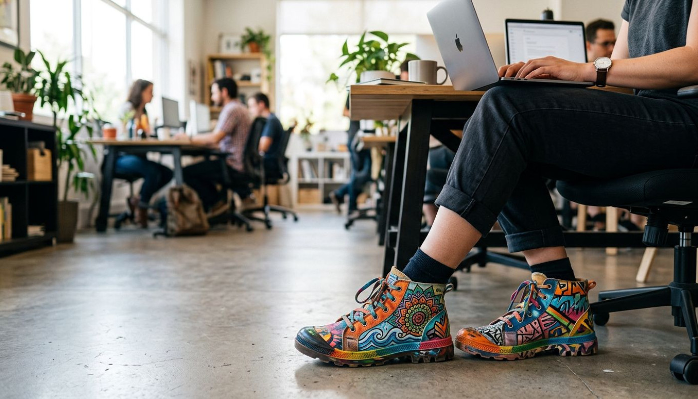 Personnaliser ses chaussures au travail, simple fantaisie ou levier d’intégration ?
